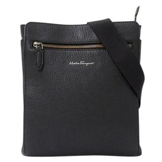 Ferragamo Pre-owned borsa a spalla fz-24 - - Pre-owned - Uomo - Nero - ONE SIZE