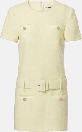 Self Portrait Abito corto in bouclé con cintura