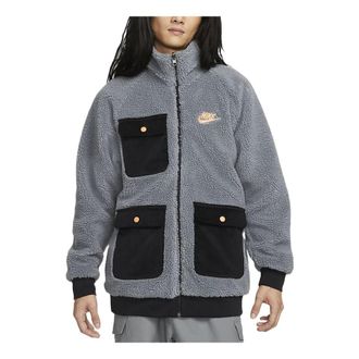 Nike Sportswear Full-Zip Reversible Jacket Grey DZ4713-065