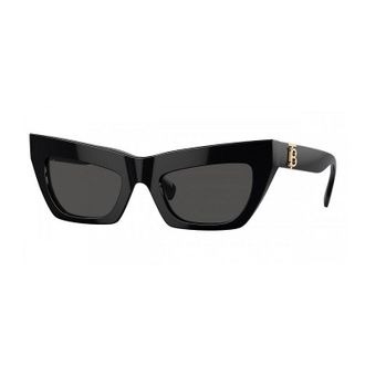 Burberry BE4405300187 Cat-Eye Full Rim Sunglasses - Black