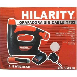 Trade Shop Trade Shop - Chiodatrice Graffettatrice Spara Chiodi Sparachiodi A Batteria 4,8 V Percussione