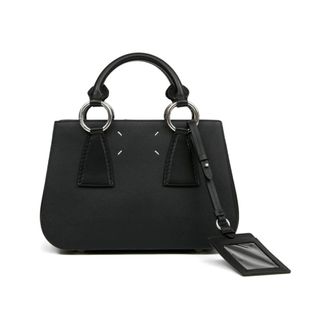 Maison Margiela Handbags, female, Black, ONE SIZE, Black Top Zip Handbag