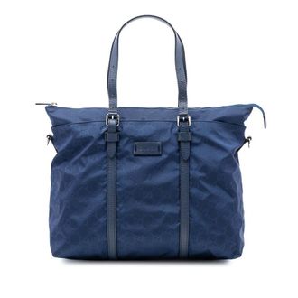 Gucci Pre-owned Gucci GG Nylon Satchel 510332 493075