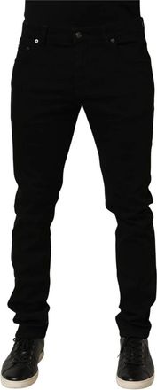 Dolce & Gabbana Heren, Jeans, Zwart, Maat: XL
