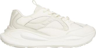 Tommy Jeans Fashion Runner Sneakers - Dames - Sneakers - Beige - 36 EU - Leer - Schoenen