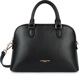 Lancaster Zwarte rits halve maan tas Sierra Jia - Dames - Handtassen - Zwart - ONE Size - Leer - Tassen