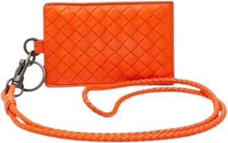 Bottega Veneta Pre-owned Wallets, female, Orange, Size: ONE SIZE Pre-owned Wallet