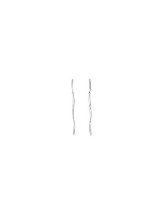 Calvin Klein Pendientes De Acero Inoxidable Con Colgantes Alargados