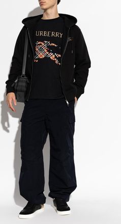 Burberry Scott Sweatshirt, Mens, Black