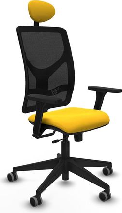 Piqueras y Crespo Silla De Oficina Piqueras Y Crespo Motilla Negro Espuma Alta Calidad