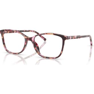 Dolce & Gabbana 54mm Rectangle optical glasses in Pink at Nordstrom