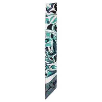 Herm&egrave;s Pre-owned Scarves, female, Multicolor, Size: ONE SIZE Pre-owned Folklore Printed Twill Scarf