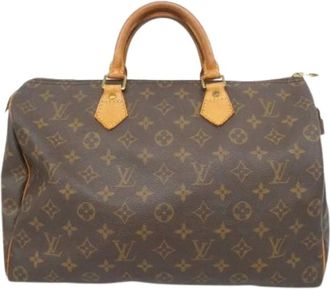 Louis Vuitton Pre-owned Handbags, female, Brown, Size: ONE SIZE Pre-owned Speedy 35 Handbag