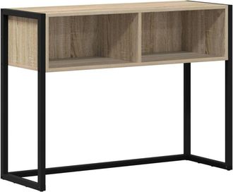 vidaXL Mesa Auxiliar Sonoma 100 X 36 X 75 Cm Madera Contrachapada Vidaxl