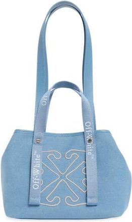 Off-white Small Classic Day Off Denim Tote in Light Blue at Nordstrom Rack