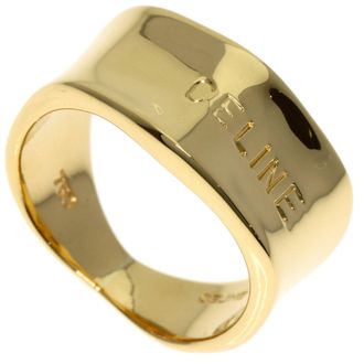 Celine Yellow Gold (18K) Band Ring (Pre-Owned)