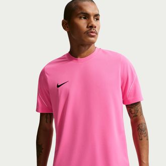 Nike Mens Strike Dri-FIT Short-Sleeve Soccer Top in Pink | IF1461-684