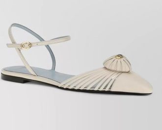 Valentino Garavani leather ballet flats