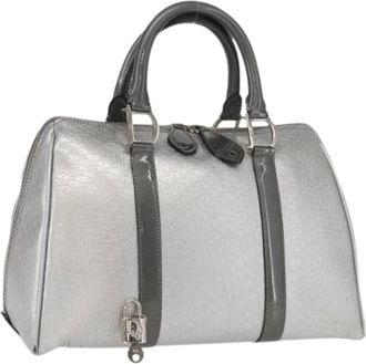 Dior Pre-owned Handbags, female, Gray, Size: ONE SIZE Pre-owned Vintage Hand Bag
