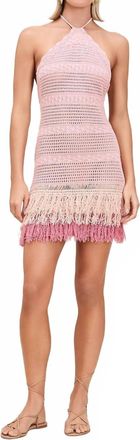 Devon Windsor Rae Dress In Dragon Fruit