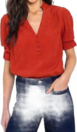 Go Silk Zip Knit Top In Cayne