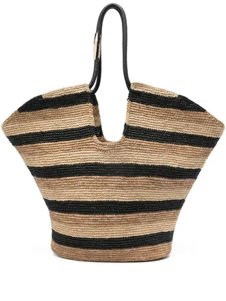 Zimmermann Goldentime Large Rafia Tote