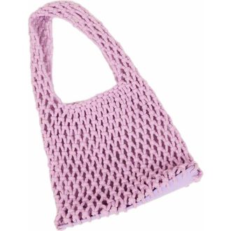 Hat Attack Lizzie Cotton Mini Bag in Lavendar at Nordstrom