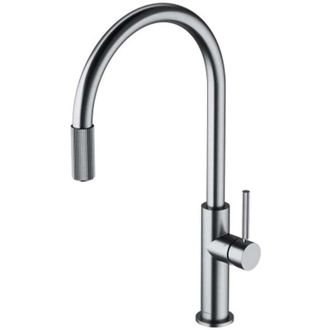 Omnires Omnires Switch - Grifo De Fregadero Con Funci&oacute;n De Filtraci&oacute;n, N&iacute;quel Cepillado Sw9057ni