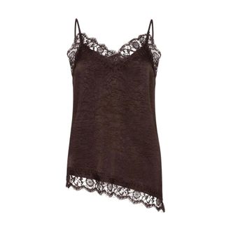 Ydence Ydence - Camille Top - Dames - Tops - Bruin - Maat: L Zijde