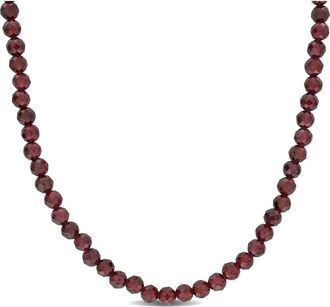 Delmar Fancy Cut Beaded Necklace in Red at Nordstrom Rack