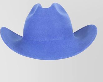 Studio rabbit fur fedora hat