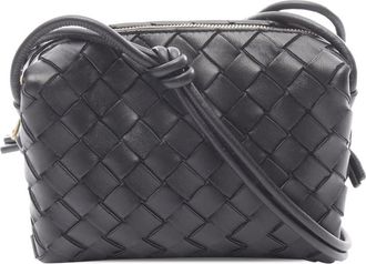 Bottega Veneta Pre-owned Bottega Veneta Mini Lambskin Intrecciato Loop Camera Bag Ladies GCINUNDBU5B73UQT