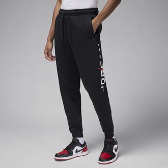 Nike Jordan Mens Jordan Essentials Fleece Jogger Pants in Black | HQ4645-010