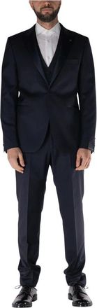 Tagliatore Hombre, Trajes, Azul, Talla: L