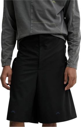 A-Cold-Wall* Form Shorts - Heren - Korte Broeken - Zwart - S - Polyester - Korte Broeken