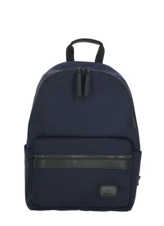 Premiata Structured Blue Premiata Backpack With Multiple Compartments