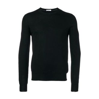 Paolo Pecora Heren, Truien, Zwart, Maat: XL Wol