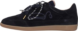 Fred De La Bretoniere Pepper Sign Sneaker - Dames - Sneakers - Blauw - 40 EU - Leer - Schoenen