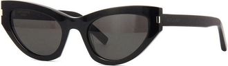 Saint Laurent SL215GRACE001 Cat-Eye Sunglasses - Black