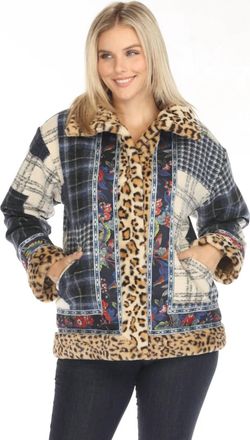 Johnny Was Beck Plaid Reversible Jacket In Becks Plaid
