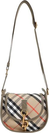 Burberry Mini borsa messenger B Clip - - Bags - Donna - Beige - ONE SIZE