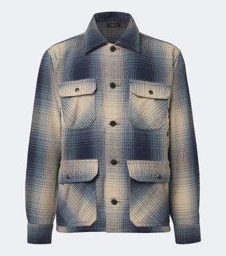 Ralph Lauren Plaid wool twill shirt