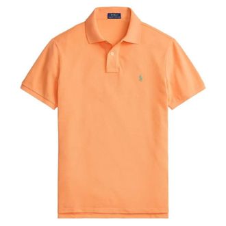 Polo Ralph Lauren Custom Slim Fit Mesh Polo Shirt, Size Large