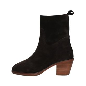Shabbies Amsterdam Joan Ankie - Dames - Schoenen - Zwart - Maat: 41 EU Leer