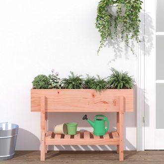 vidaXL Vidaxl - Arriate Elevado Jard&iacute;n Madera Maciza Abeto Douglas 101x30x69 Cm