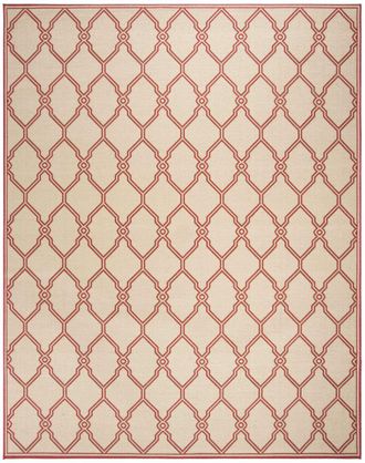 Safavieh Alfombra rojo/beige 201 x 290 cm