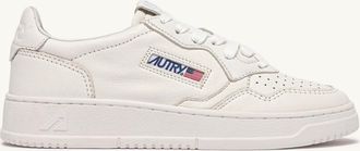 Autry SNEAKERS MEDALIST LOW IN NAPPA SUPER SOFT BIANCO OTTICO