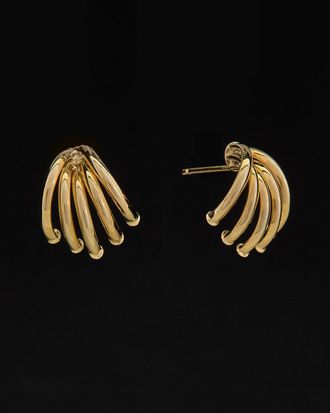 Italian Gold, Inc 14K Italian Gold 5-Tube Spread Earrings