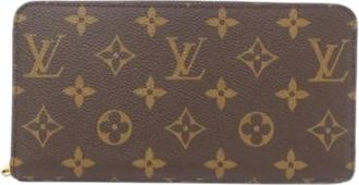 Louis Vuitton Pre-owned Long wallet (bi-fold) - unisex - Vintage Accessoires - Bruin - ONE Size - Vintage