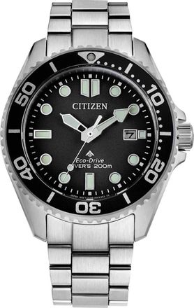 Citizen Citizen, Accessoires, Dames, Zwart, ONE Size, Duikers Eco Drive 200 mt 40mm